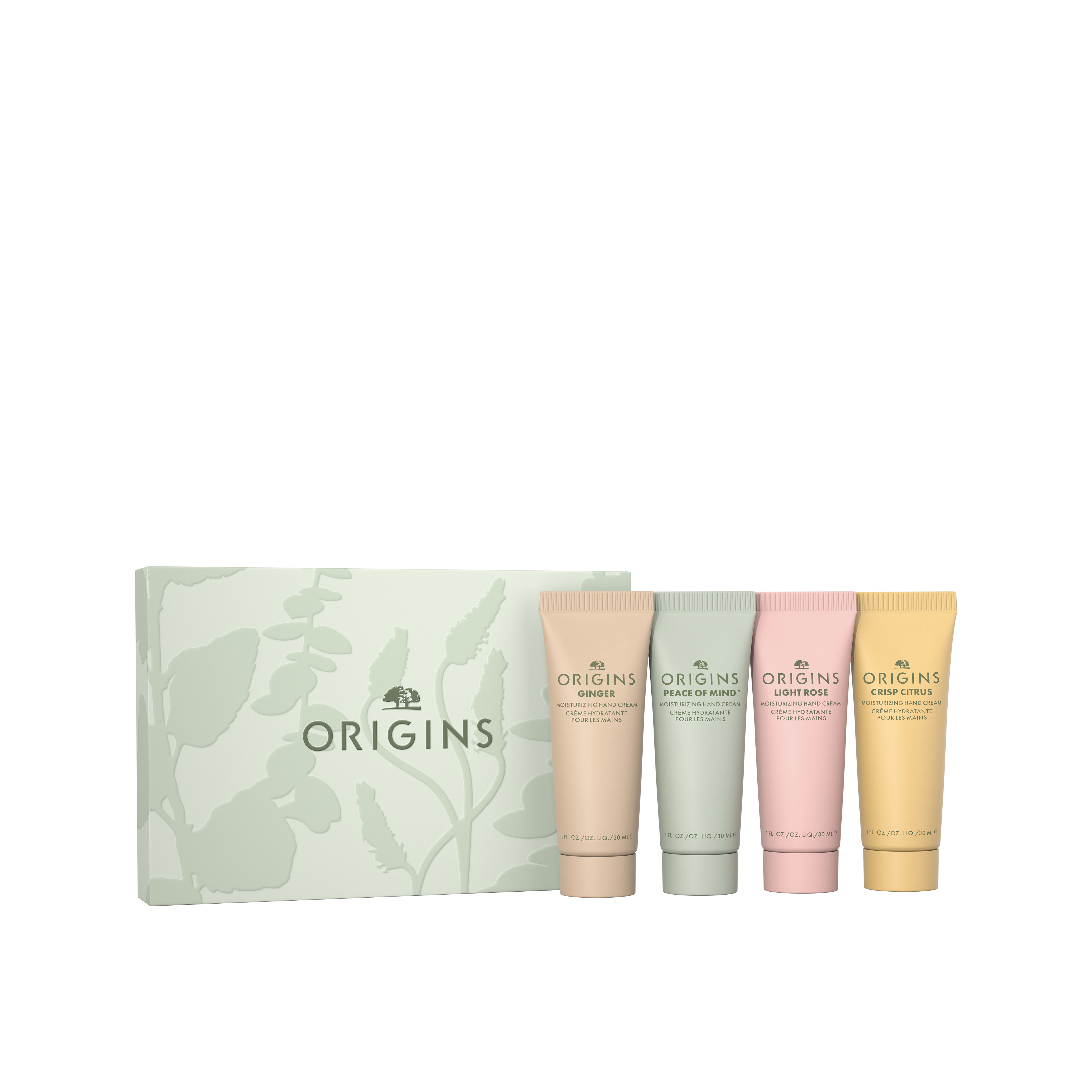ORIGINS 品木宣言 植感清新護手霜四入組